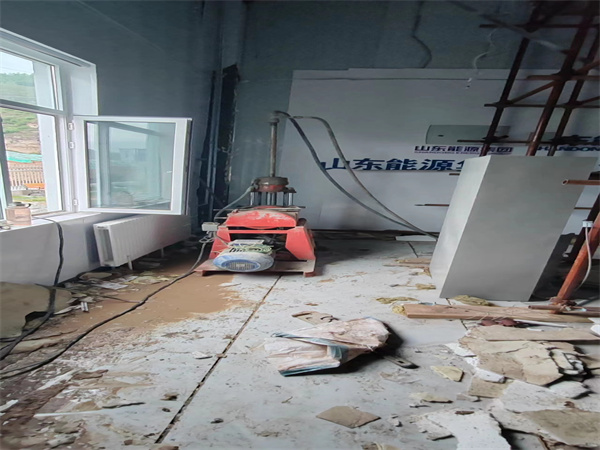 印台地基基础下沉墙体裂缝加固注浆顶升施工